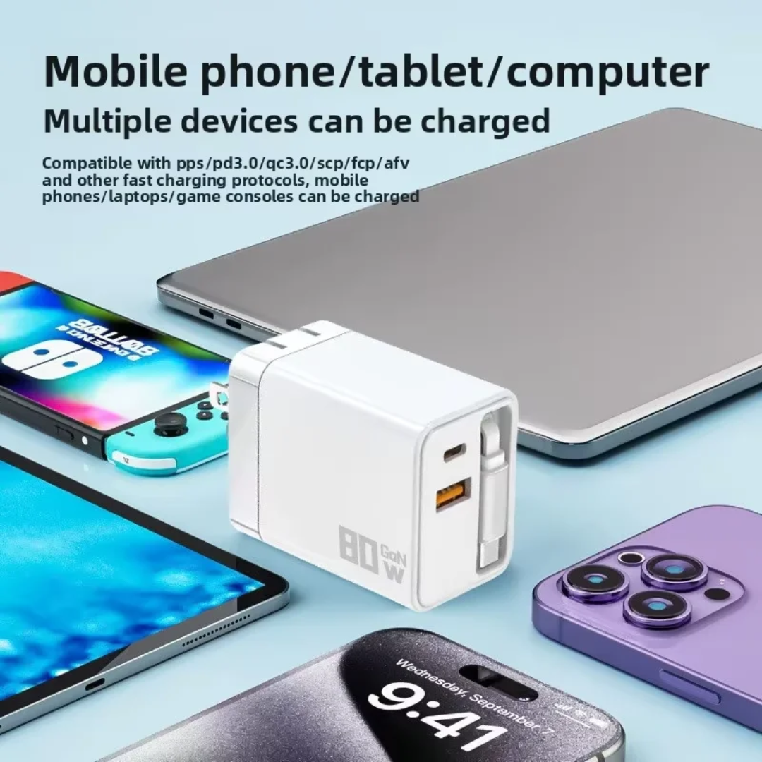 Ladegerät GaNFast 80W – Bild 7